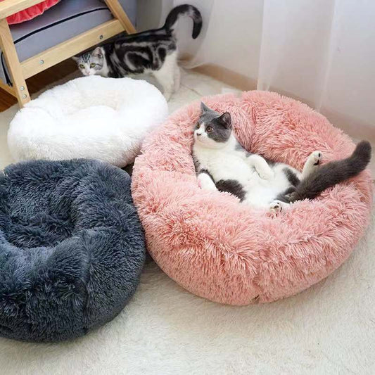 Cama Antiestrés 40cm para Perros Pequeños y Gatos