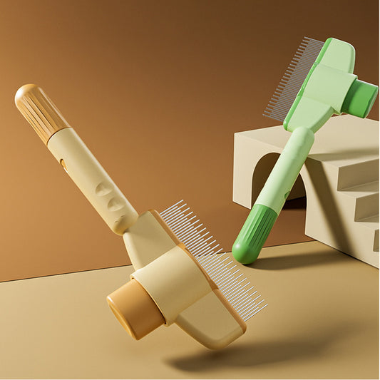 Peine Autolimpiable para Mascotas