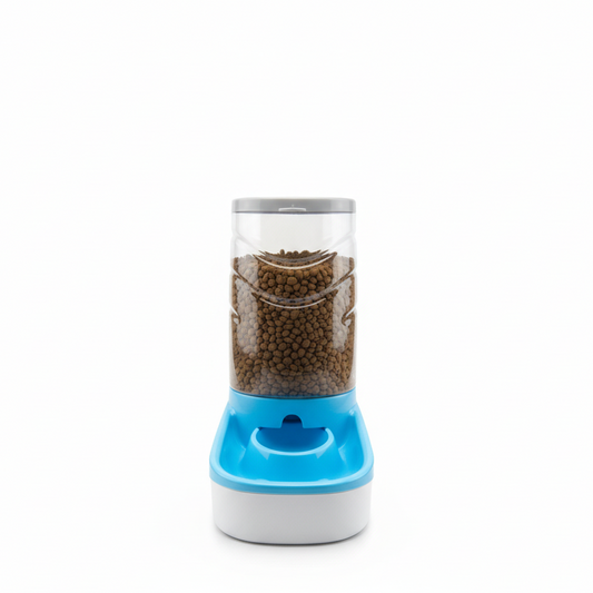 Dispensador de Comida Automático 30x30x16cm para Perros y Gatos