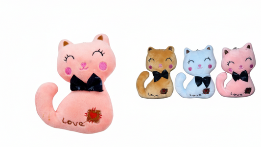 Peluche de Gato con Catnip - Juguete Relleno para Gatos