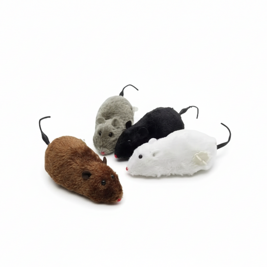 Ratón con Movimiento - Juguete Realista para Gatos